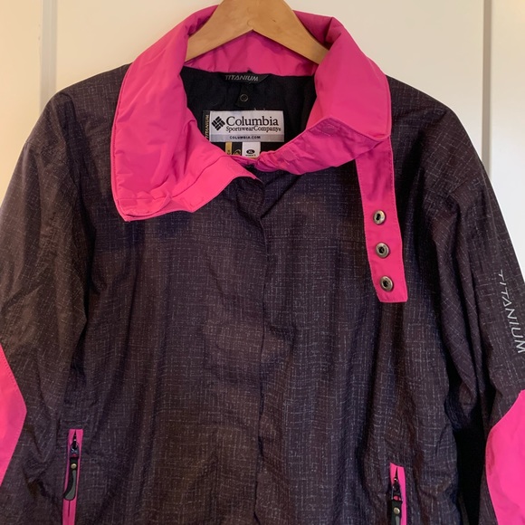 Columbia Sportswear Titanium Interchange 3-pc jacket for ski snowboard Women XL - Picture 2 of 11